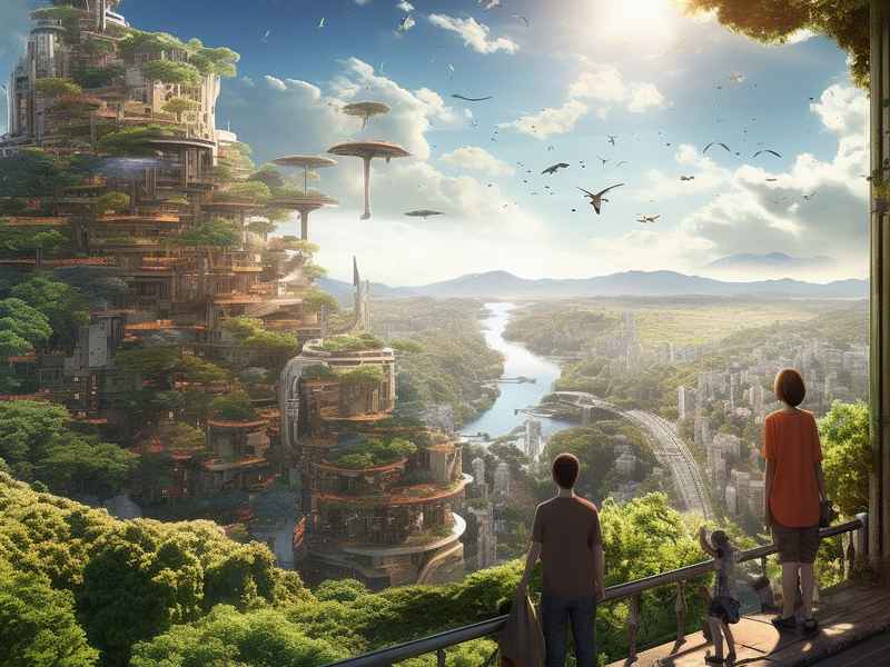 末来生活;末来生活绘画图 末来生活;末来生活绘画图