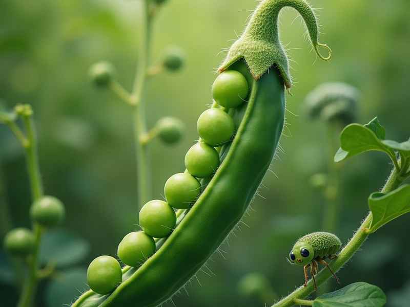 豌豆生活图片 豌豆的生长过程观察图片