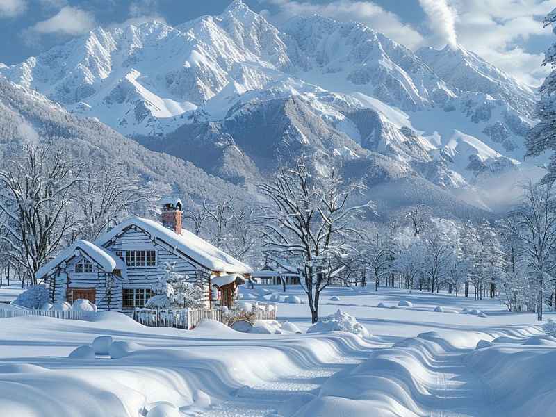 雪山生活下载、雪山下的生活