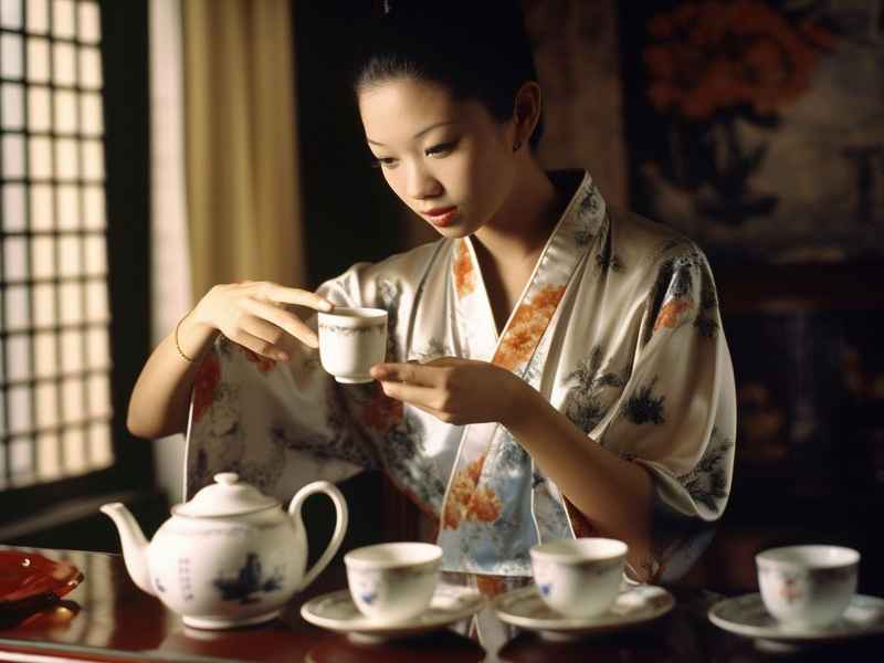 喝茶生活照(喝茶的生活照) 喝茶生活照(喝茶的生活照)