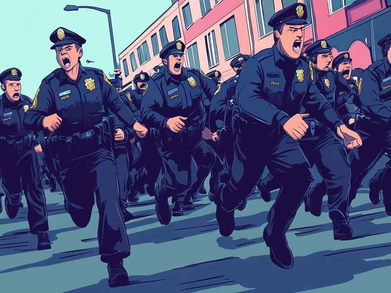 在警察肉体的未来生活、警察的群体生活 在警察肉体的未来生活、警察的群体生活