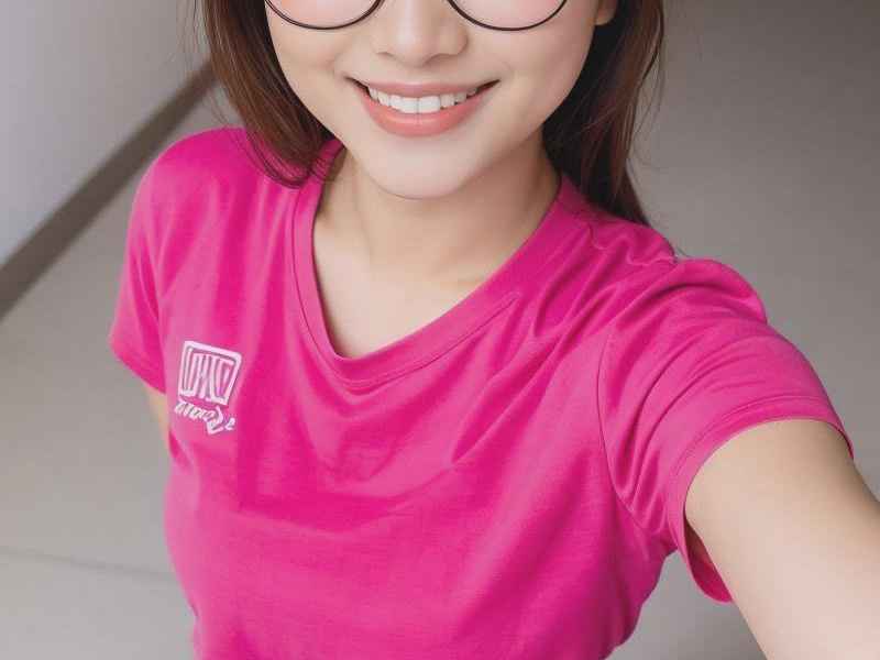 带眼镜美女生活照 - 带眼镜美女的生头像