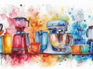 色彩生活用品，美术色彩生活用品怎么画