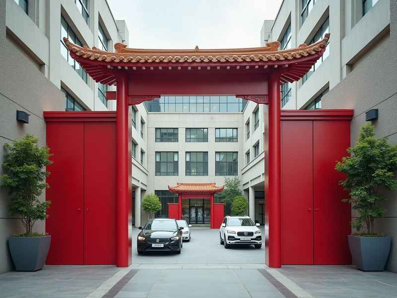 钓鱼台生活城 - 钓鱼台生活城公寓楼入口