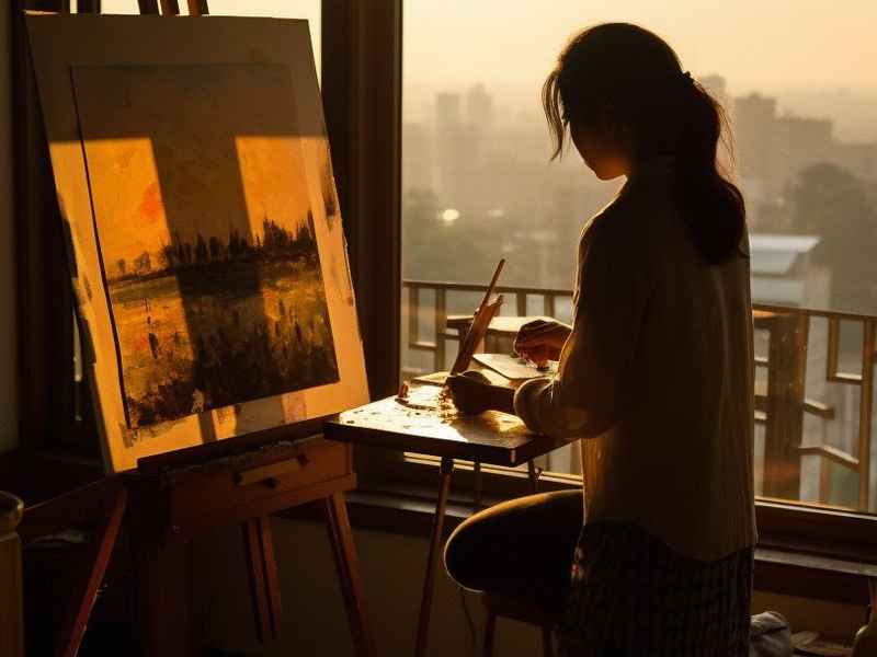 生活中的暖色画(生活中的暖色画怎么画) 生活中的暖色画(生活中的暖色画怎么画)