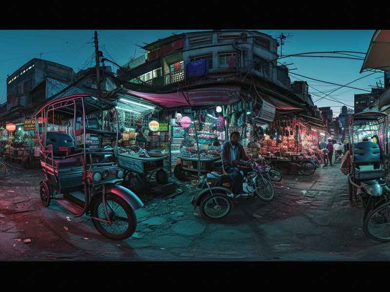 暹粒夜生活，暹粒市区