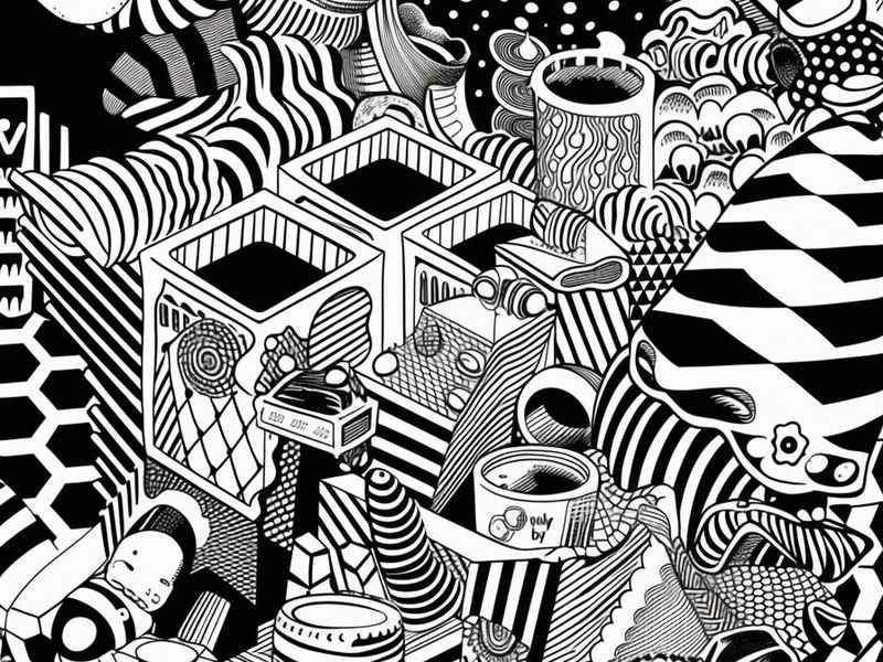 线描生活用品（线描生活用品静物素材）