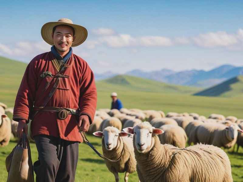 主要生活在牧区的少数民族（少数民族中主要生活在我国四大牧区的是）