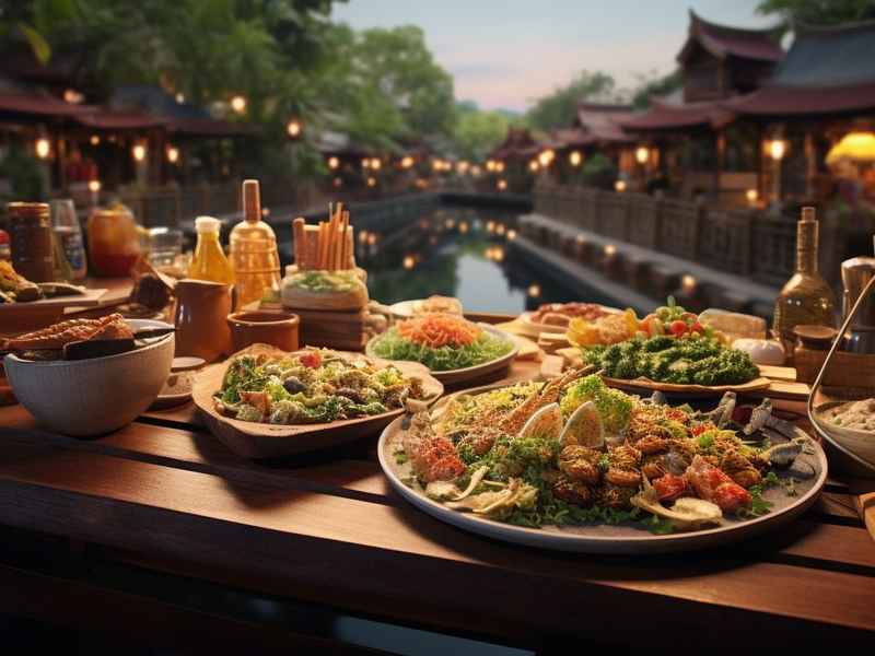 乌布夜生活、乌布餐厅