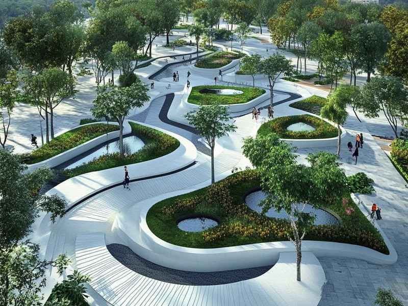 慢生活公园 慢生活城市公园景观设计 慢生活公园 慢生活城市公园景观设计