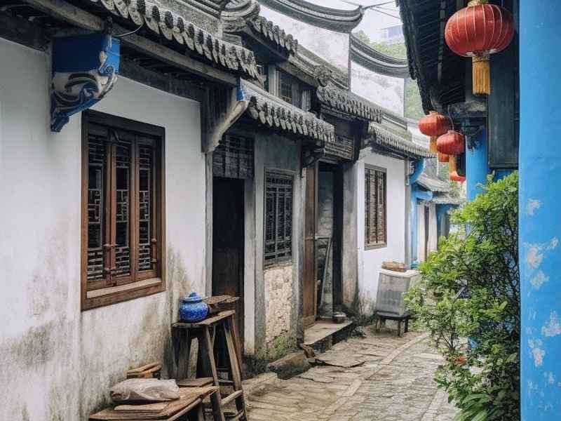 宁波慢生活，宁波村在慢生活景区