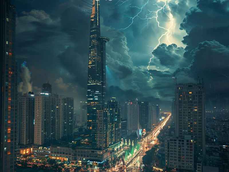 胡志明市夜生活，胡志明市夜生活街景