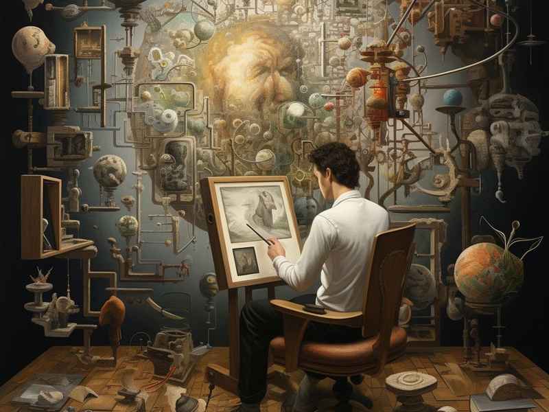 科技与生活绘画作品，科技与生活绘画作品用A3纸