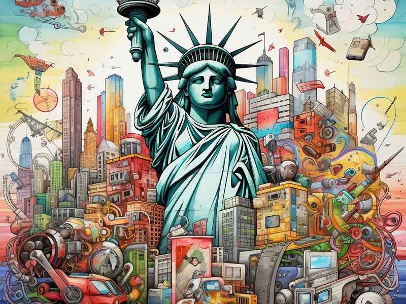 我在美国生活，我在美国的生活