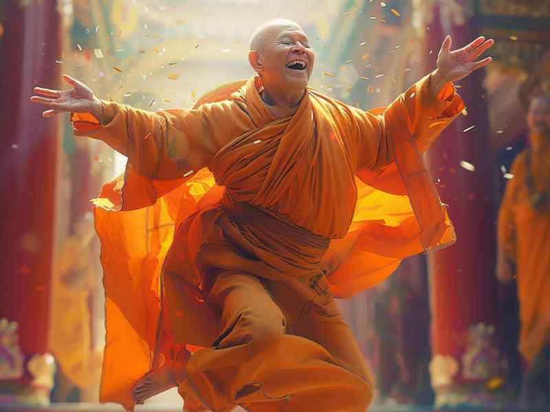 过神人的生活（过着神仙的生活）
