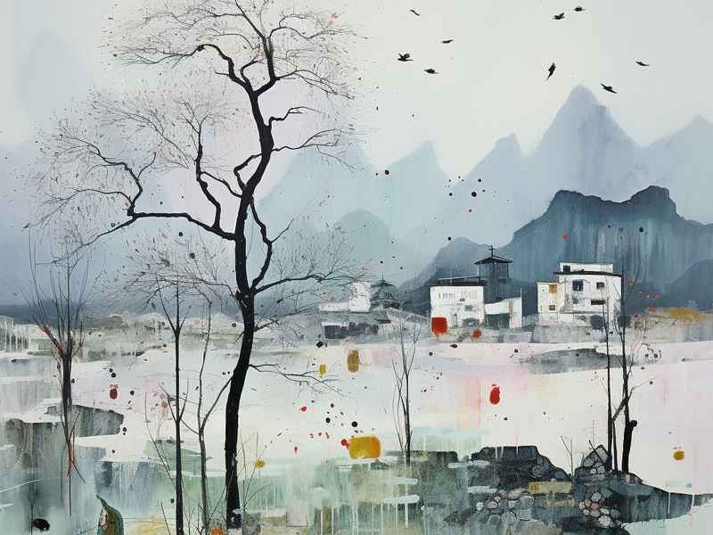 吴冠中生活（吴冠中生活在什么年代）