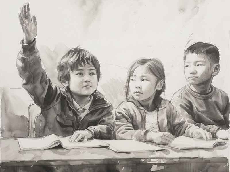 小学生活是什么 - 小学生活是什么样的简笔画