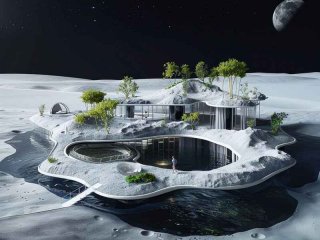 未来的月球生活；未来月球上的生活