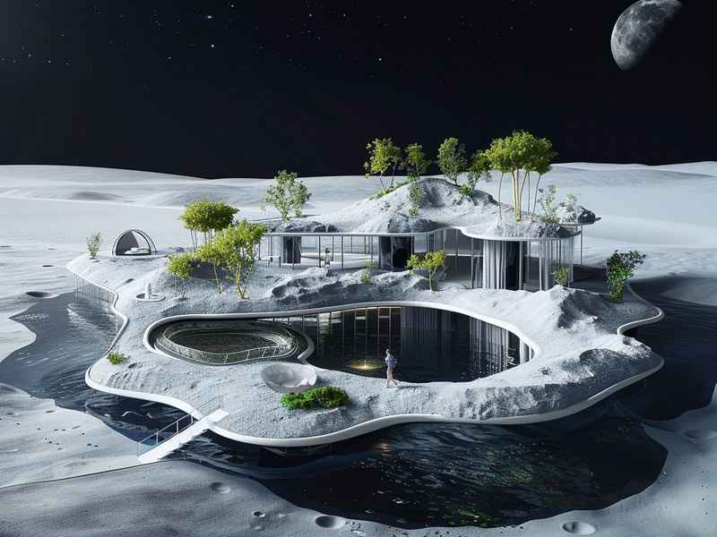 未来的月球生活；未来月球上的生活