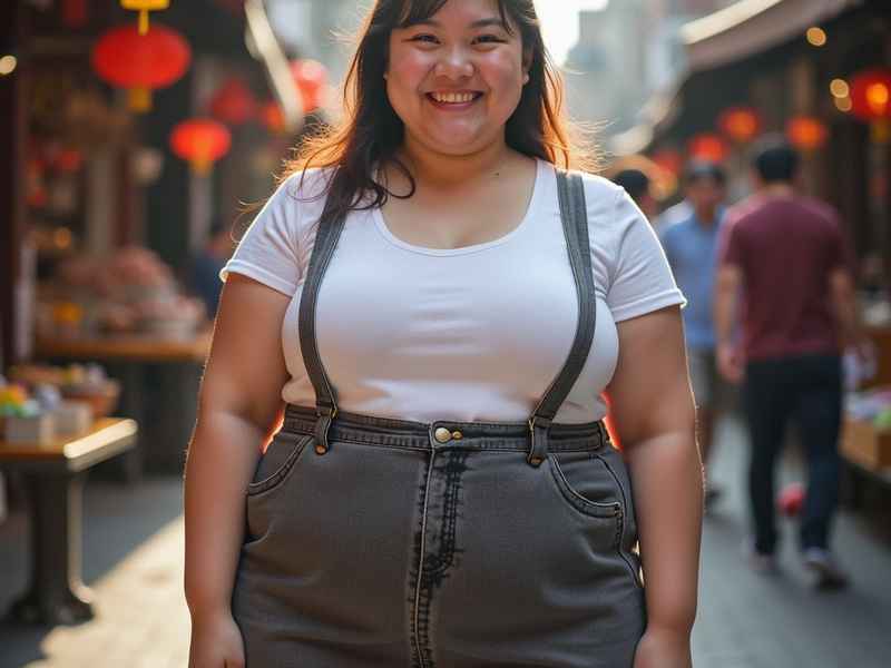 胖女生活照，胖女生图片丑 生活照