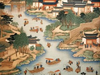 北宋清明上河图描绘的是什么的生活场景（北宋的清明上河图描绘的是什么的生活场景）