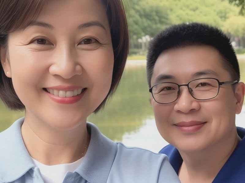 邓建国与现妻子生活照 邓建国与现妻子生活照片