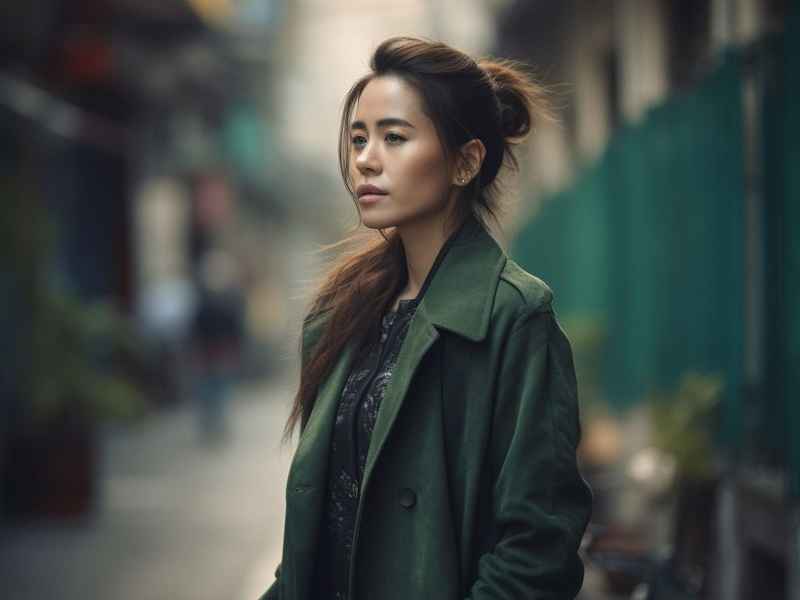 林心如街拍生活照图片，林心如街拍生活照图片大全