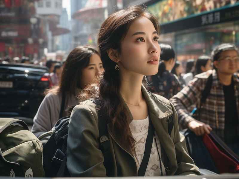 林心如街拍生活照图片，林心如街拍生活照图片大全