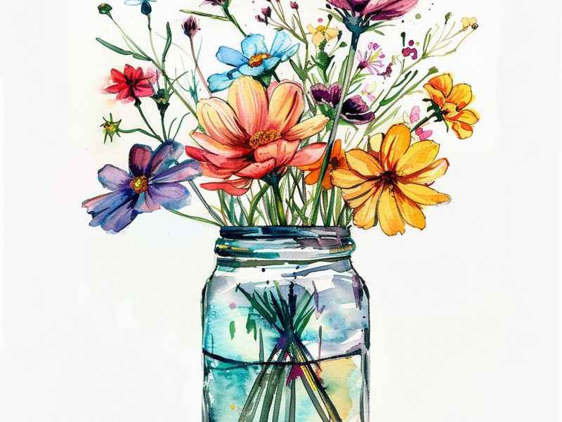 我的插花生活 我的插画生活 我的插花生活 我的插画生活