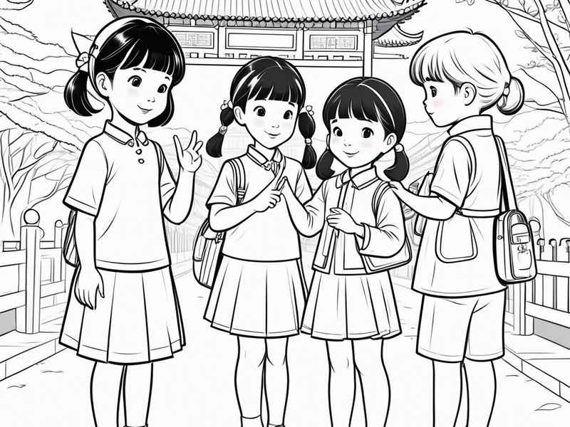 难忘的小学生活简笔画、难忘的小学生活简笔画怎么画 难忘的小学生活简笔画、难忘的小学生活简笔画怎么画