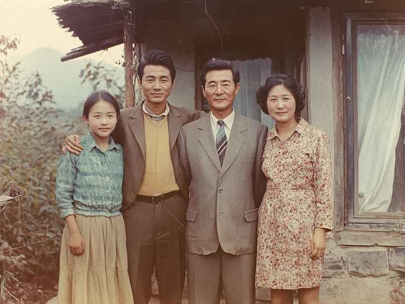 金采风家庭生活照 - 金采风和她的艺术人生 金采风家庭生活照 - 金采风和她的艺术人生