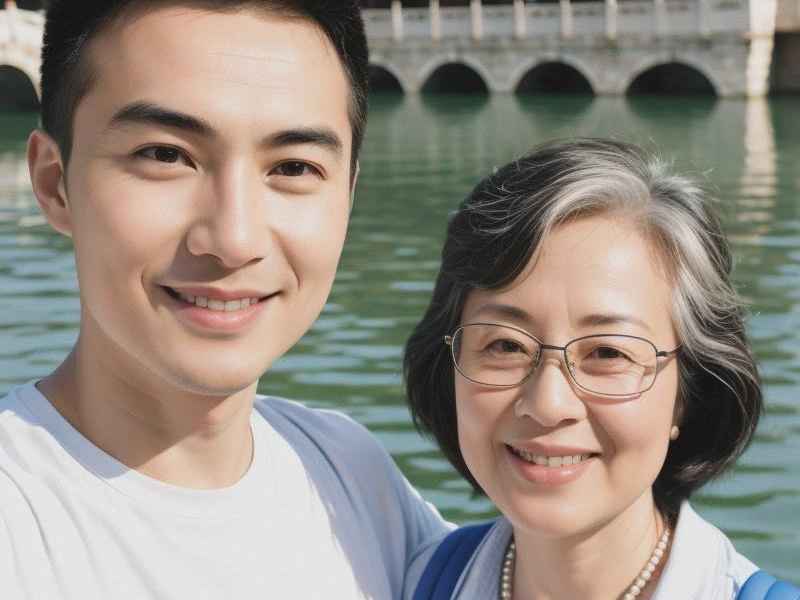 王晨正妈妈生活照、王晨正妈妈生活照片大全