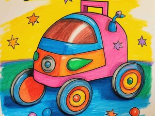 生活中的交通幼儿绘画；生活中的交通幼儿绘画教案