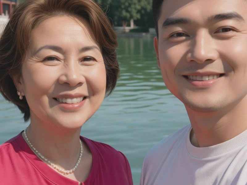 王晨正妈妈生活照、王晨正妈妈生活照片大全