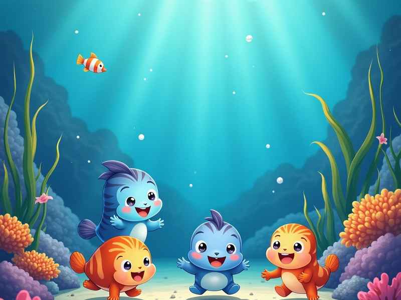浅海里生活着一些小动物 浅海里生活着一些小动物它们有的透明有的背部颜色深