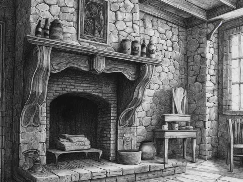 场景素描生活一角、场景素描生活一角照片素材 场景素描生活一角、场景素描生活一角照片素材
