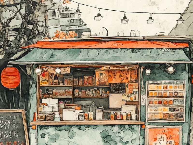 生活小吃车，生活小吃图片