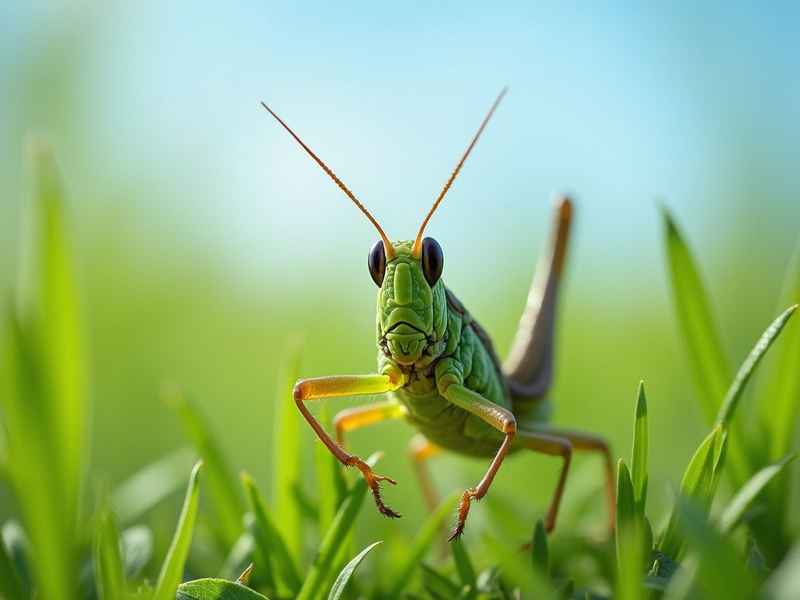 生活在绿草丛中的蝗虫、生活在绿草丛中的蝗虫叫什么