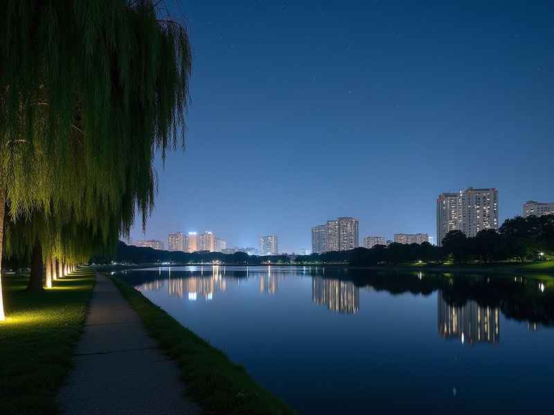 稻城夜生活 - 稻城晚上的夜景 稻城夜生活 - 稻城晚上的夜景