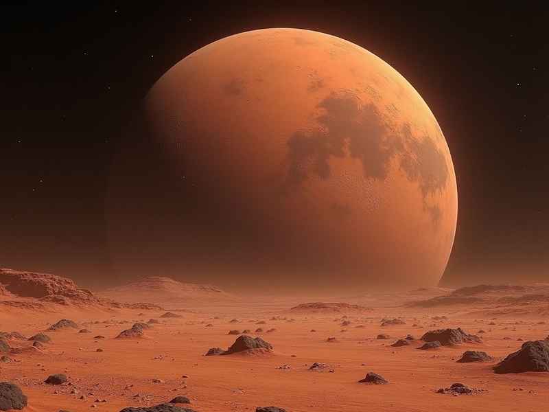 火星上的生活作文350 火星上的生活作文350字