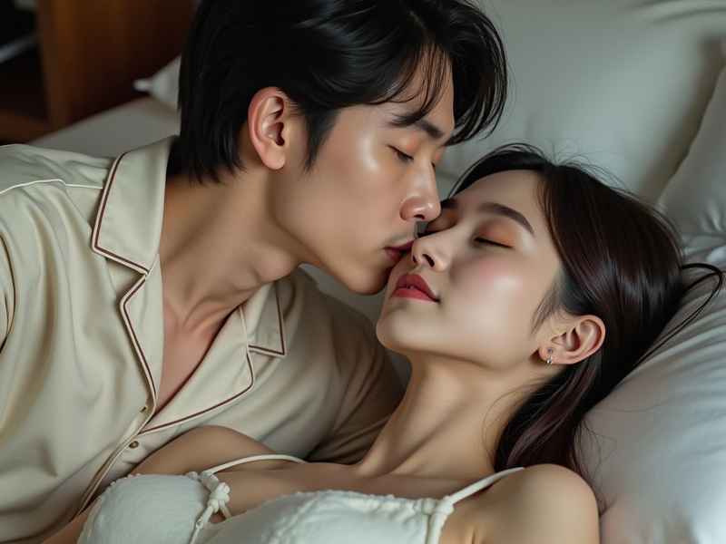 夫妻床上生活照片；在夫妻床上睡觉有什么需要注意的么