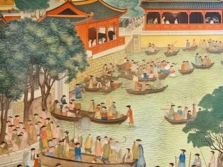 清明上河图描绘了什么生活景象、清明上河图描绘了当时什么的生活景象