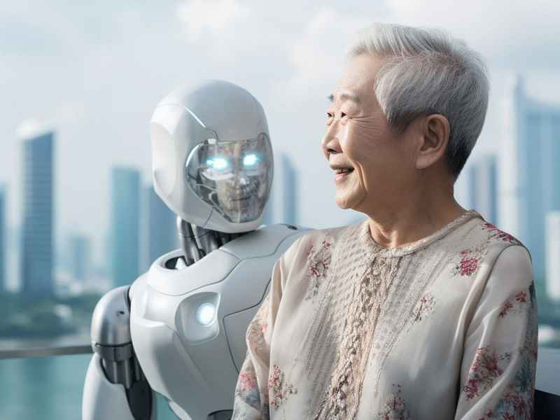智慧生活老少共融图片(帮老人融入智慧生活) 智慧生活老少共融图片(帮老人融入智慧生活)