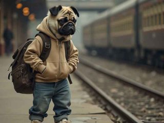 小孩与斗牛犬生活萌照、小孩跟斗牛犬的照片