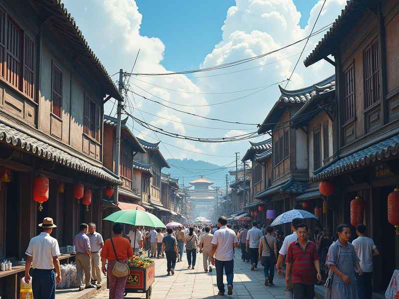江山夜生活，江山夜市步行街在哪,人多吗