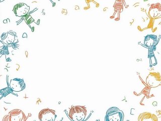 幼儿园快乐生活简笔画 - 幼儿园快乐生活简笔画彩色