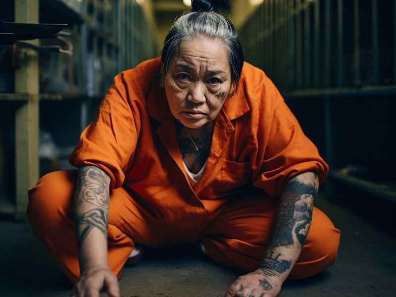 女死囚犯钉生活,女犯判死刑钉手 女死囚犯钉生活,女犯判死刑钉手
