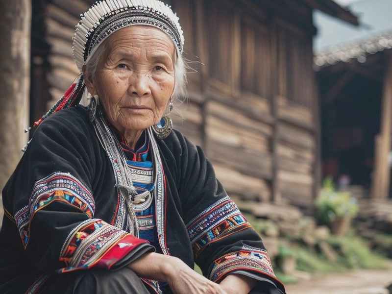 苗族生活图片、苗族日常生活图片