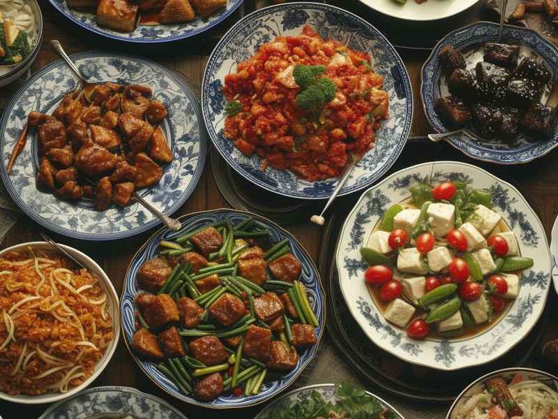 实拍生活中餐美食图片；实拍生活中餐美食图片大全