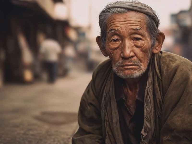盲人生活不便视频；盲人生活不便视频素材